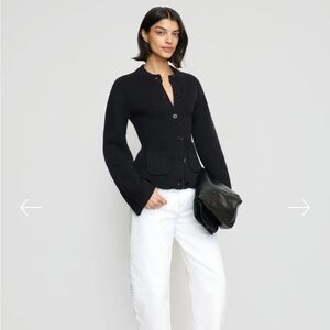 Eames Organic Cotton-Wool Button Cardigan